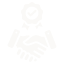 Illustration of a hand holding an open book with a magnifying glass.