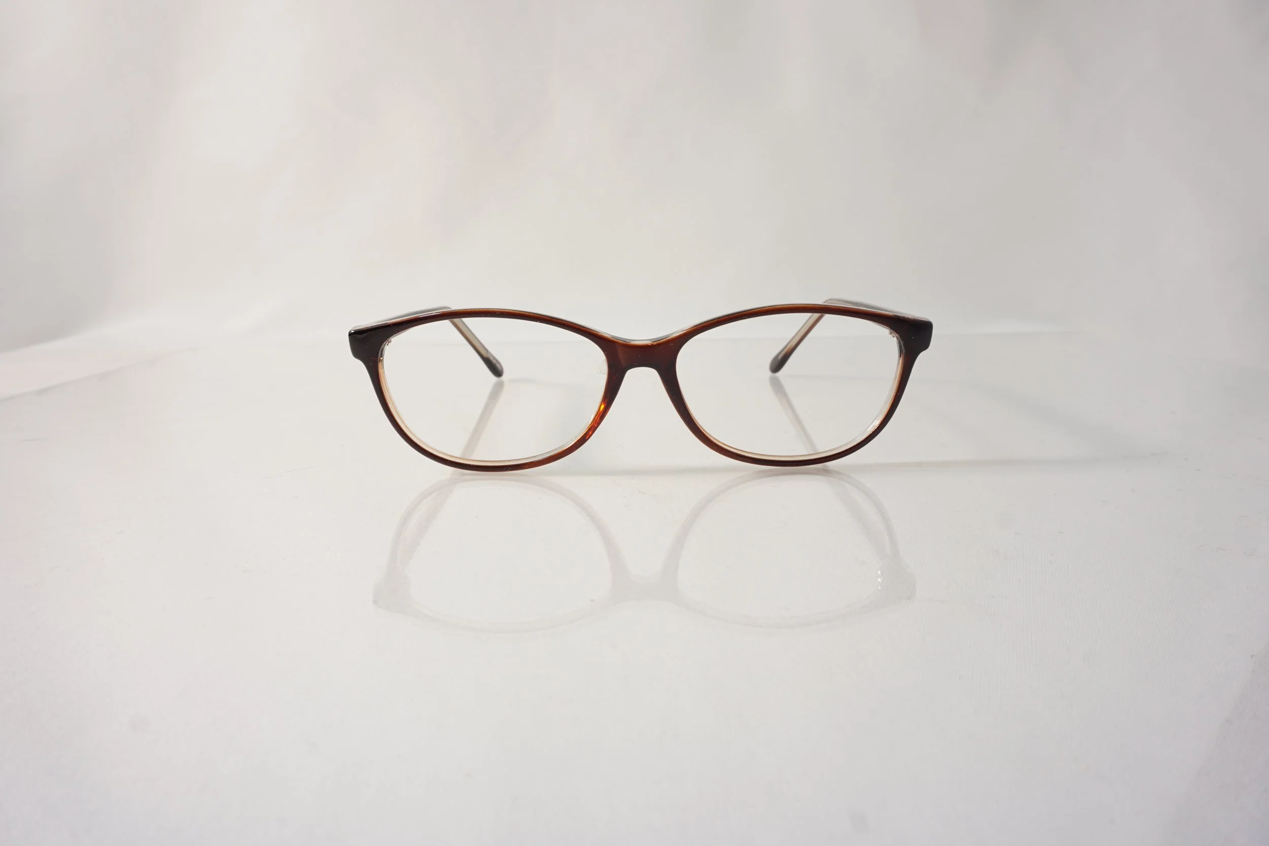 Minimalist Eyeglasses- Brown