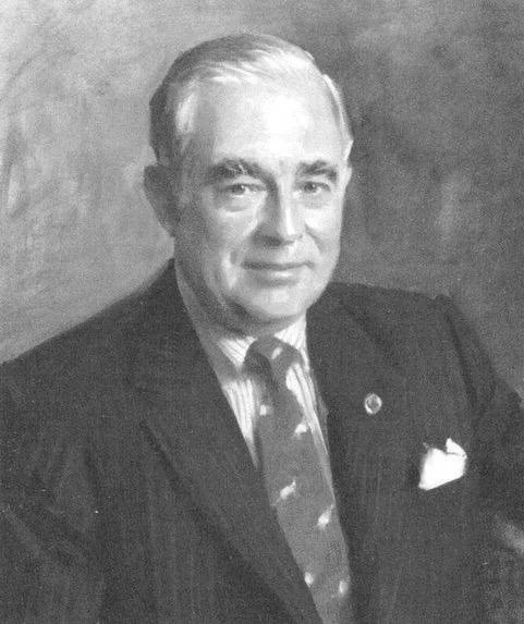 Black and white portrait of a Constantine Sidamon-Eristoff, founder of American Friends of Georgia