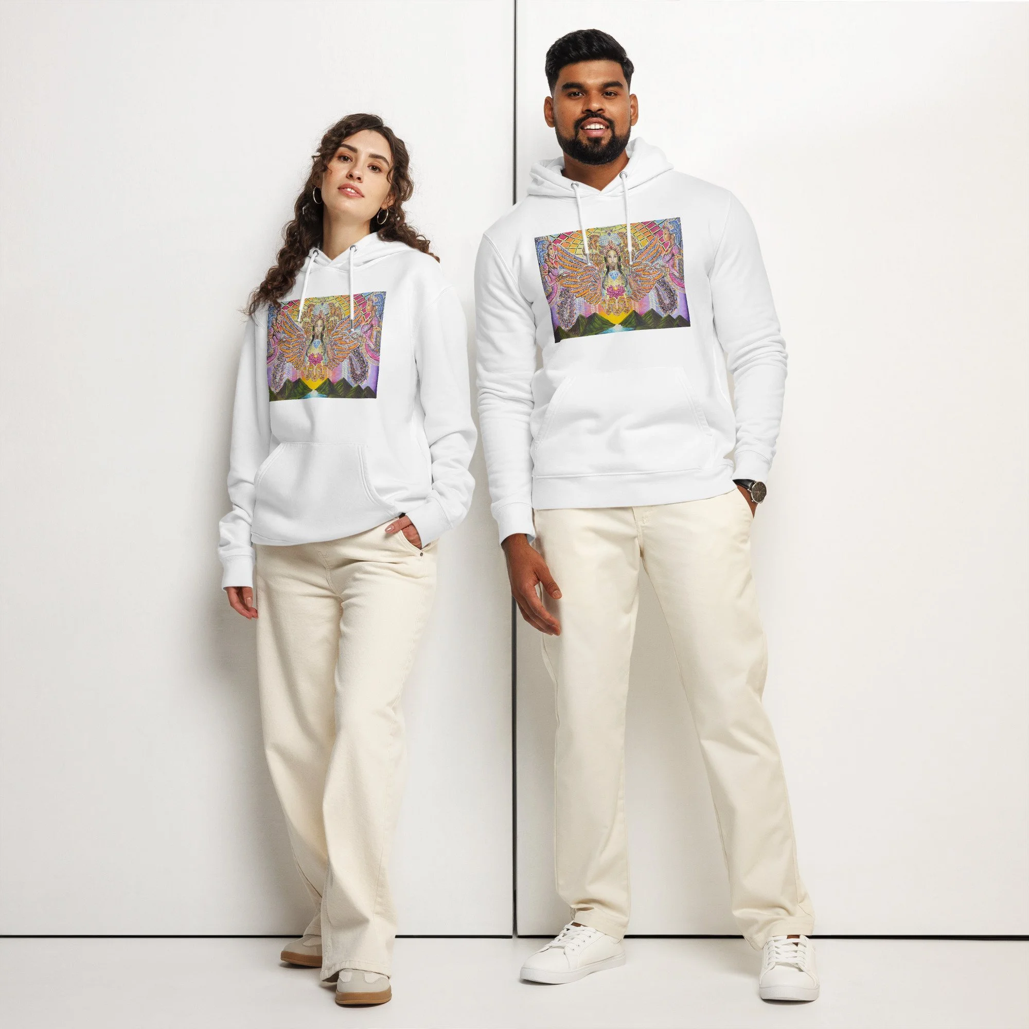 Jewel in the Lotus Organic Cotton Hoodie
