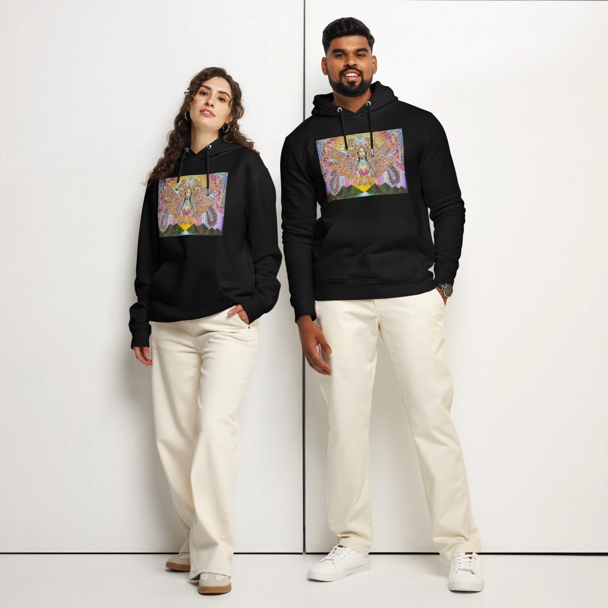 Jewel in the Lotus Organic Cotton Hoodie