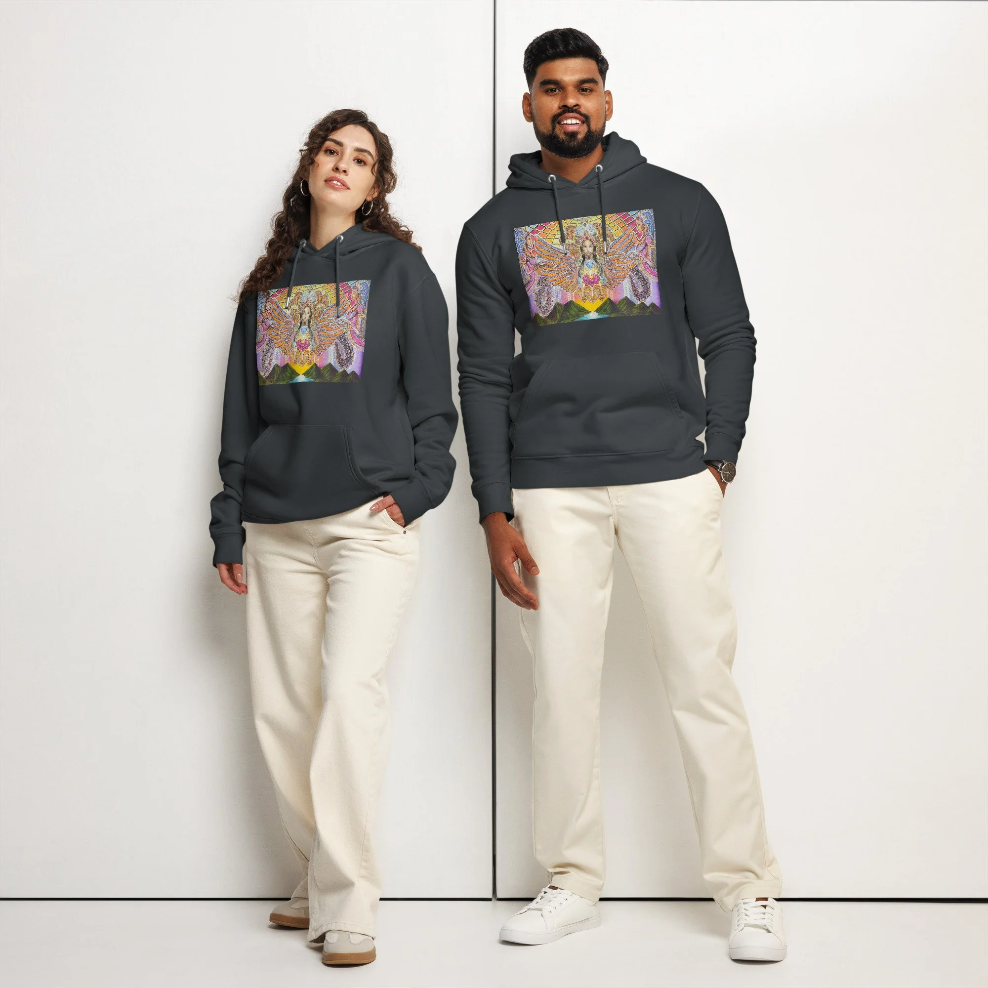 Jewel in the Lotus Organic Cotton Hoodie