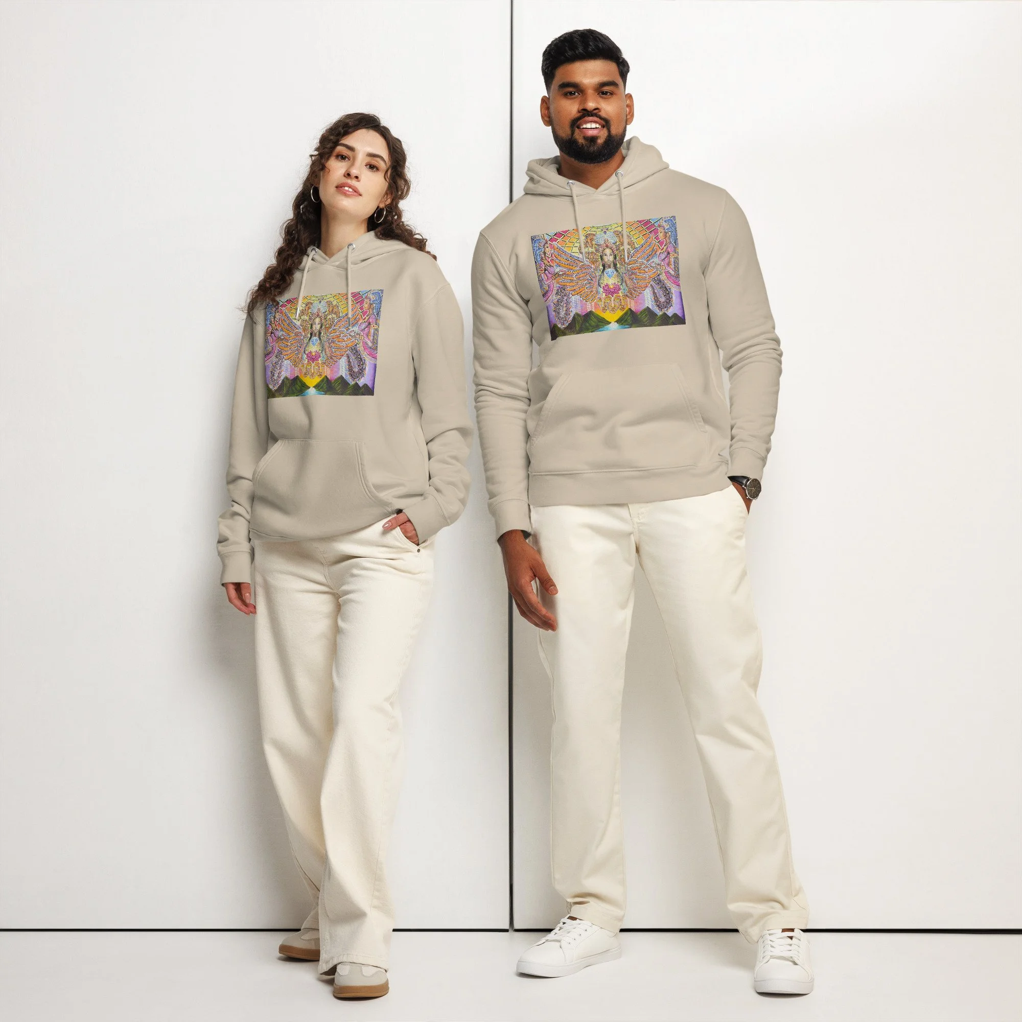 Jewel in the Lotus Organic Cotton Hoodie