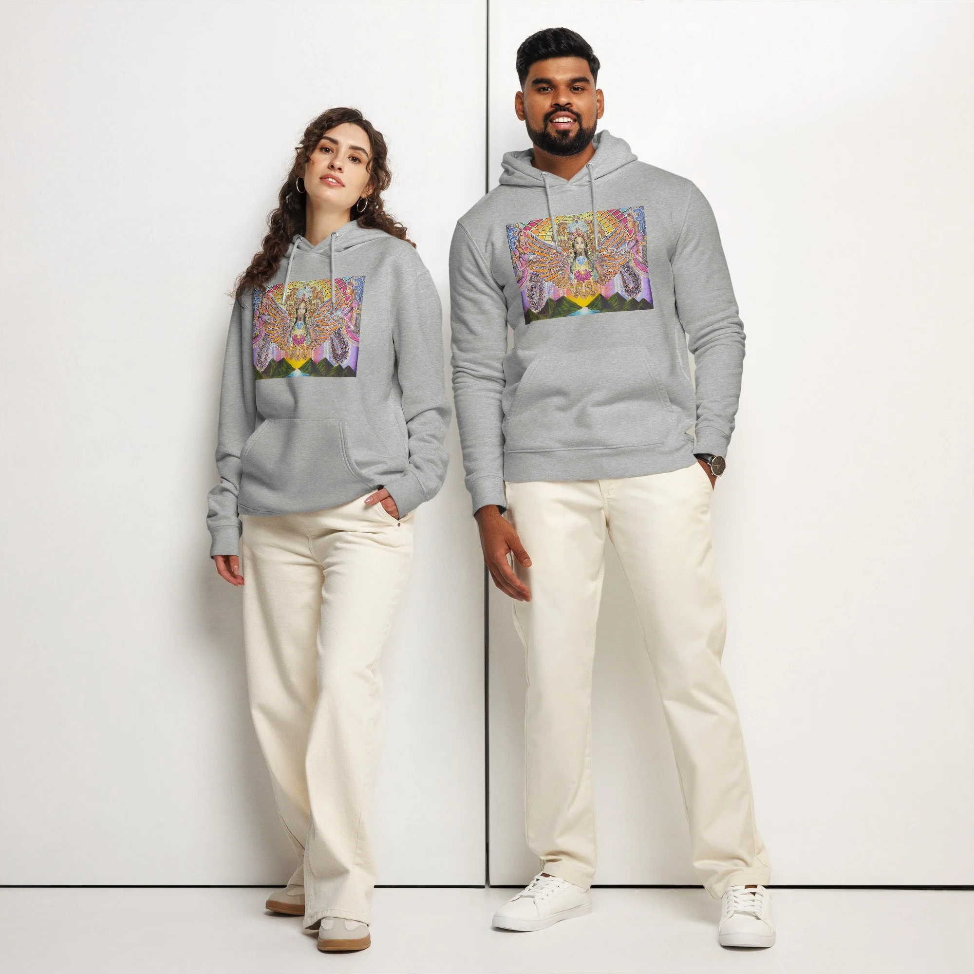 Jewel in the Lotus Organic Cotton Hoodie
