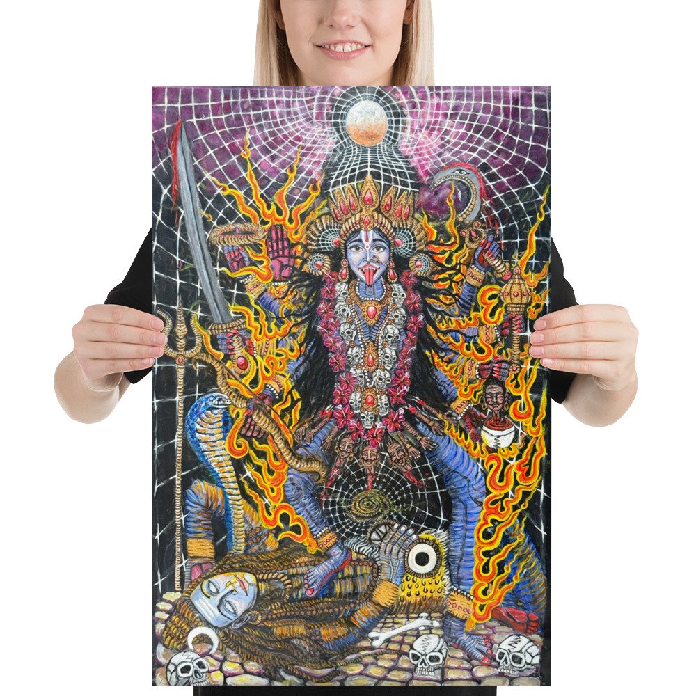 Maa Kali Canvas Print