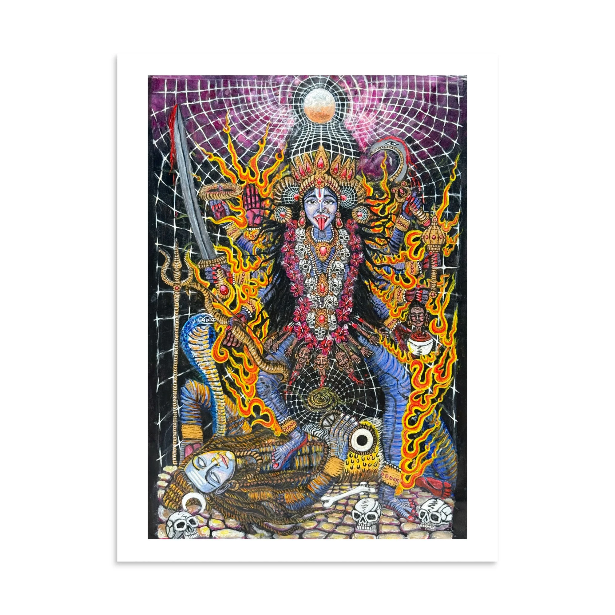 Maa Kali Altar Card