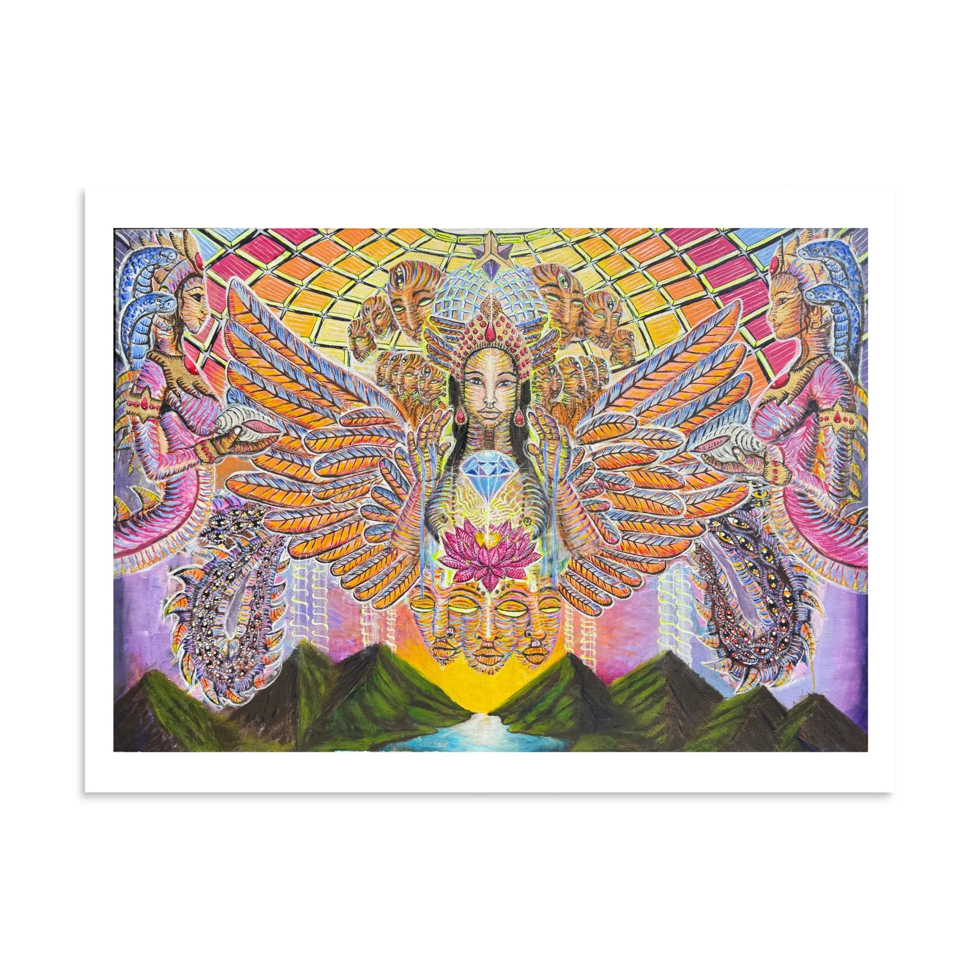 Jewel in the Lotus Altar Card