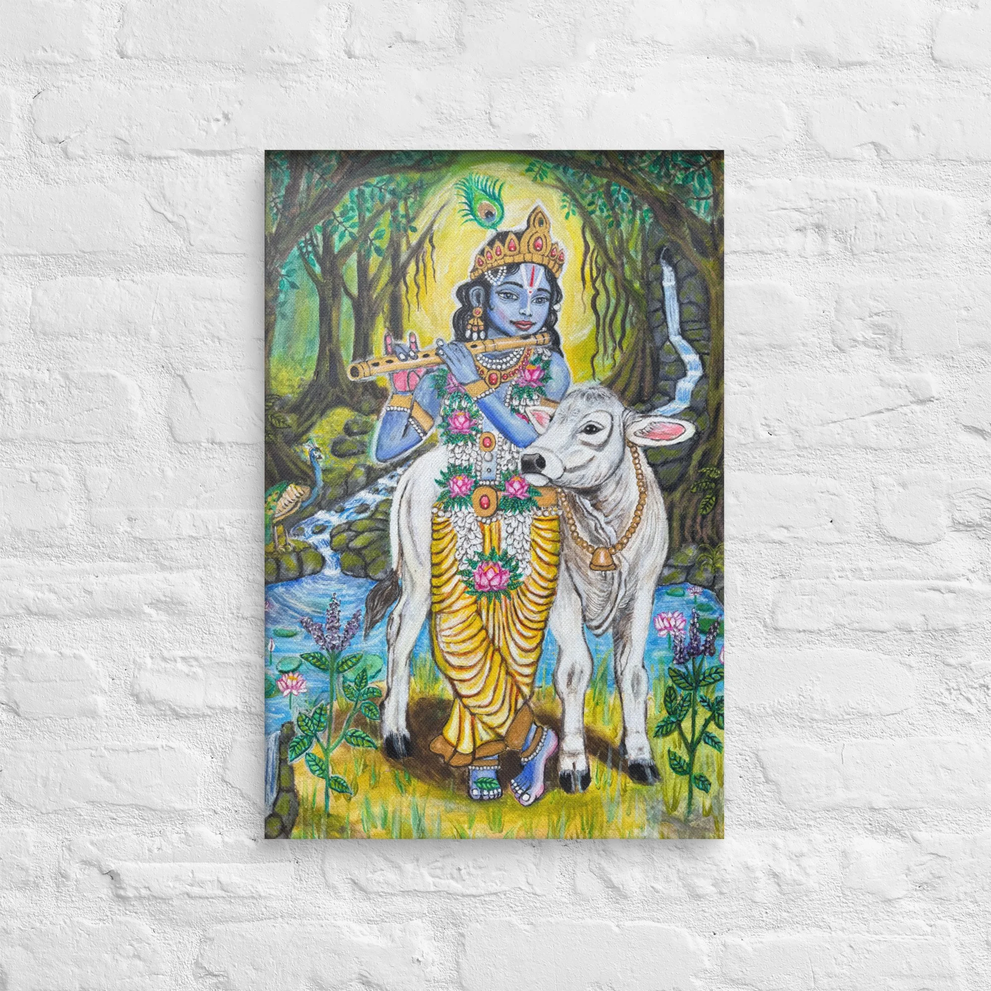 Krishna JI Canvas Print