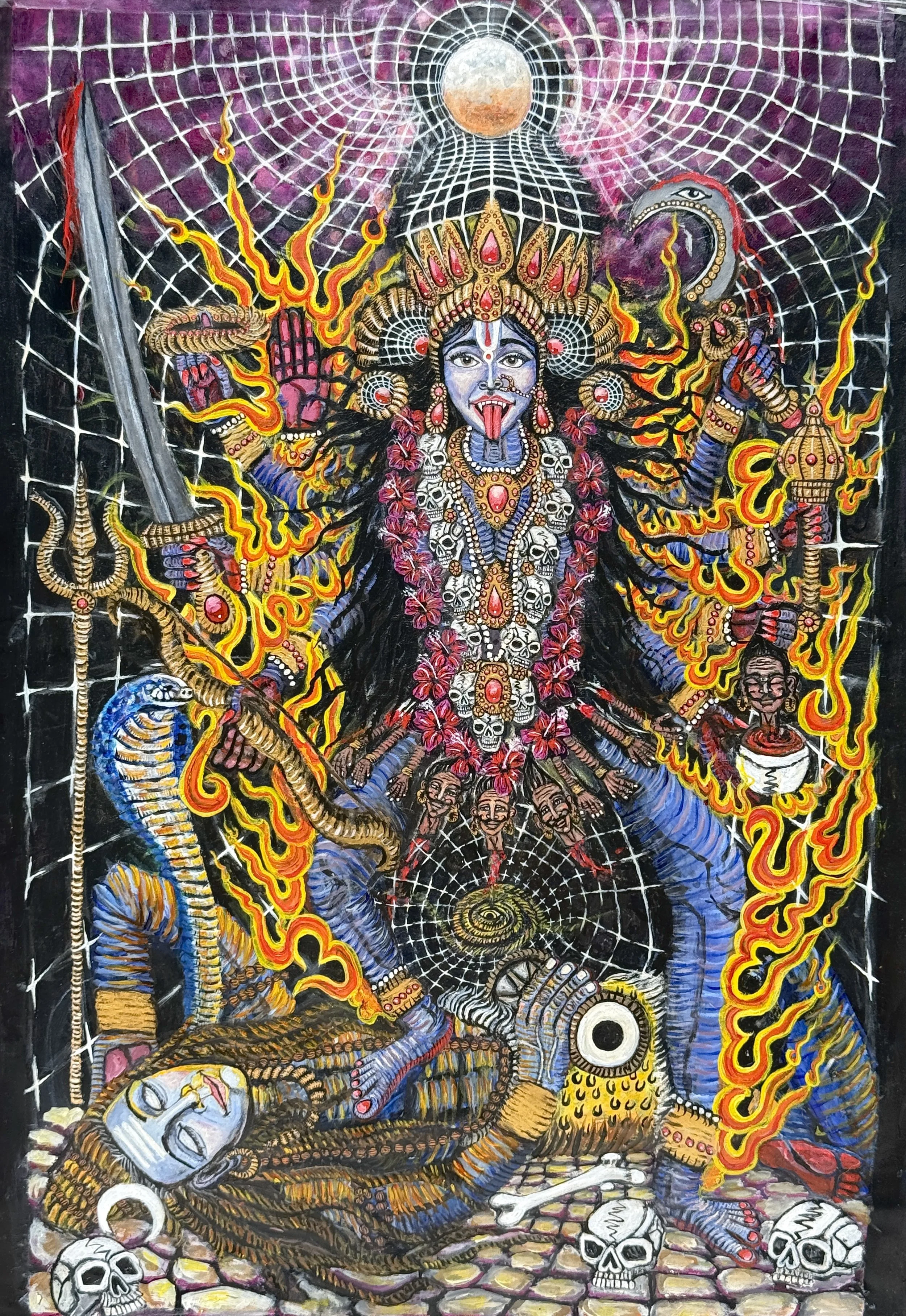 Ma Kali original Painting