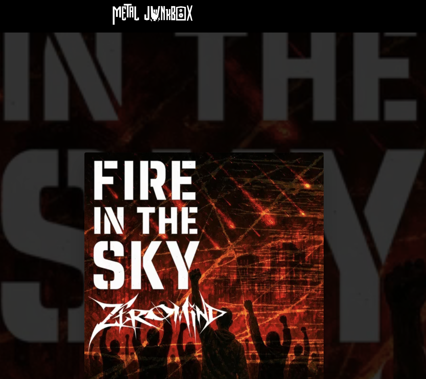 Fire in the sky - metal junkbox review (brazil)