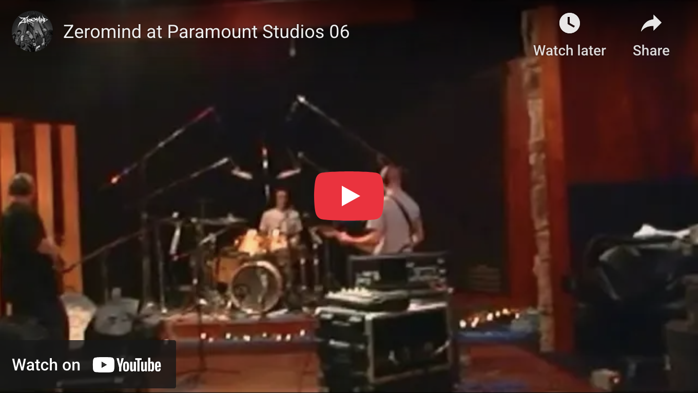 Zeromind at Paramount Studios 2006