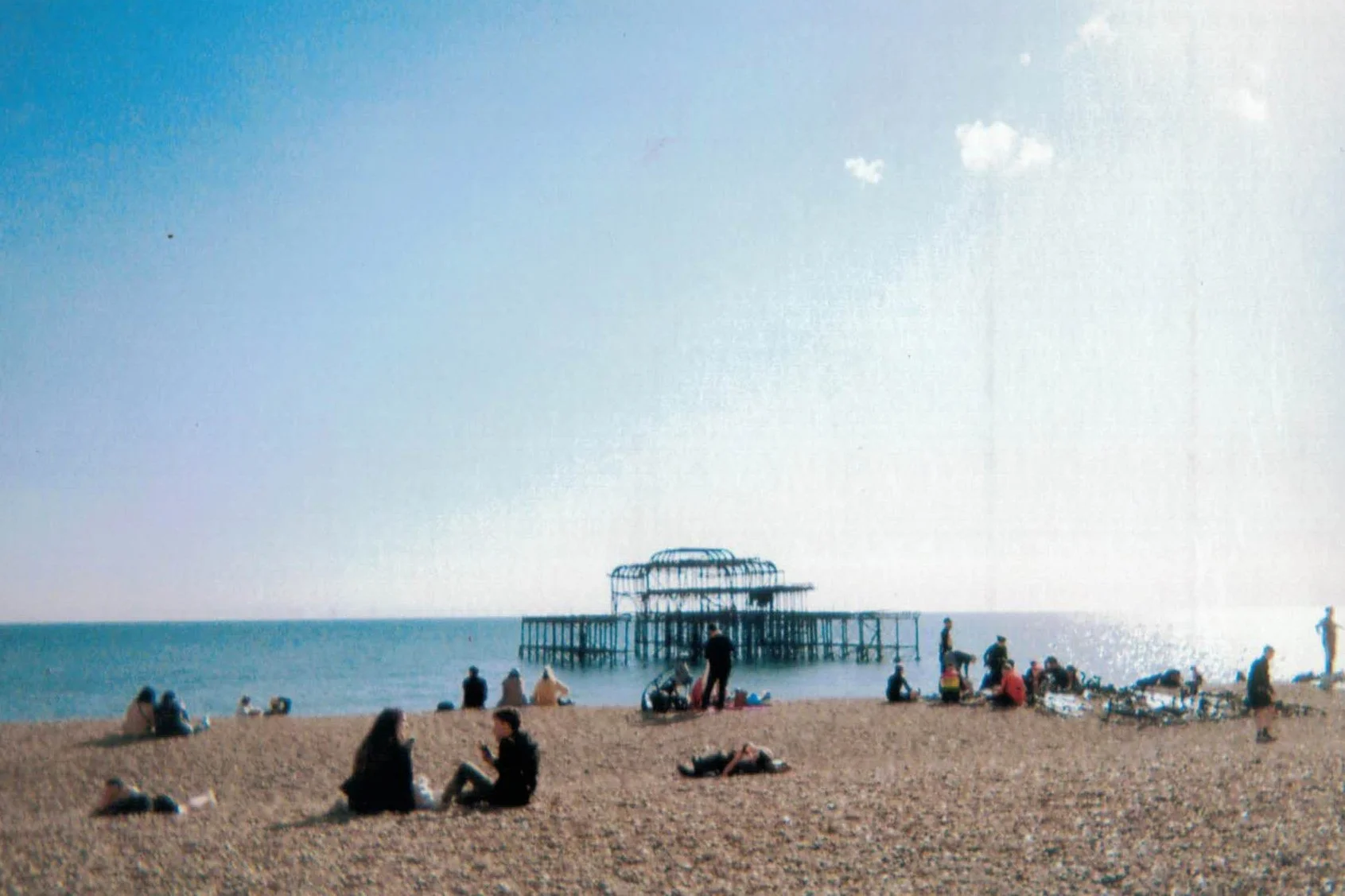 brighton-west-pier-burnt-ruins-spring-sunshine-disposable-camera-beach.jpg.jpg