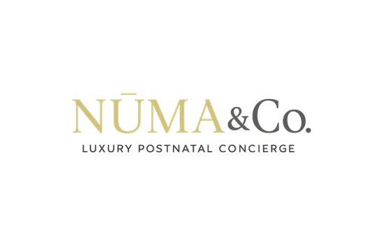 Logo for Numa & Co., a luxury postal concierge service