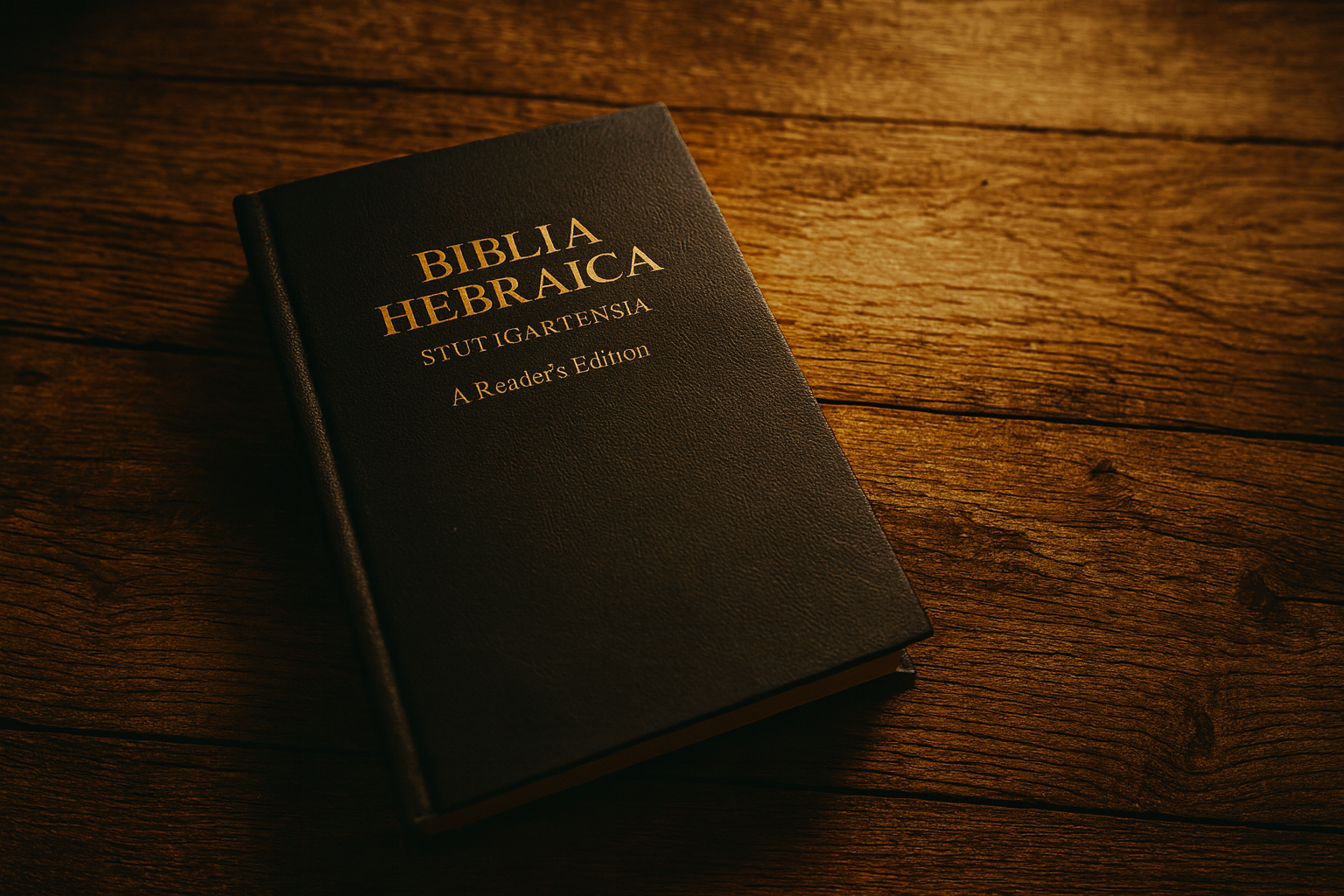 Biblia Hebraica Stuttgartensia, teaches the Hebrew foundation of the Old Testament