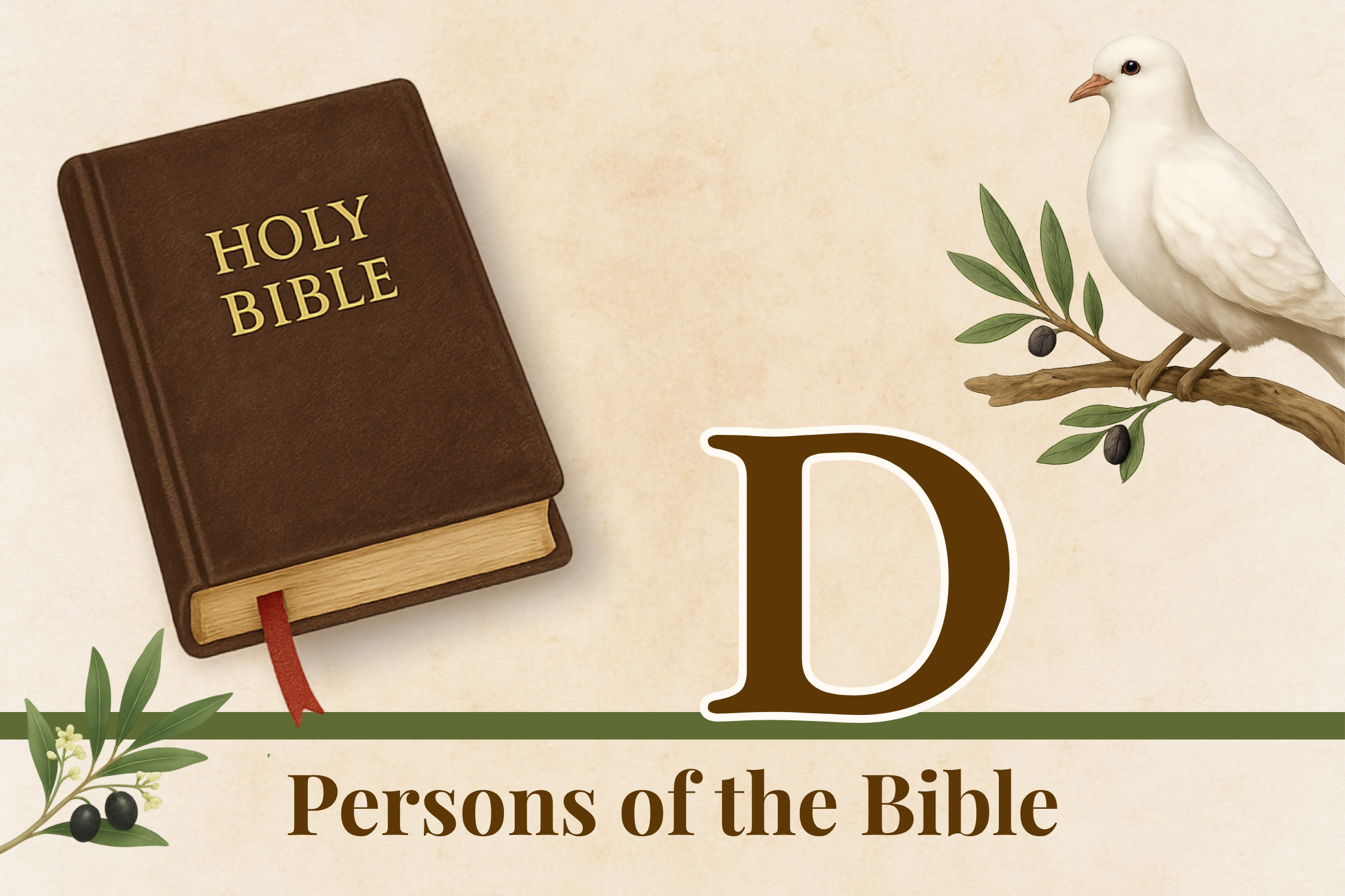 Persons of the Bible: Letter D