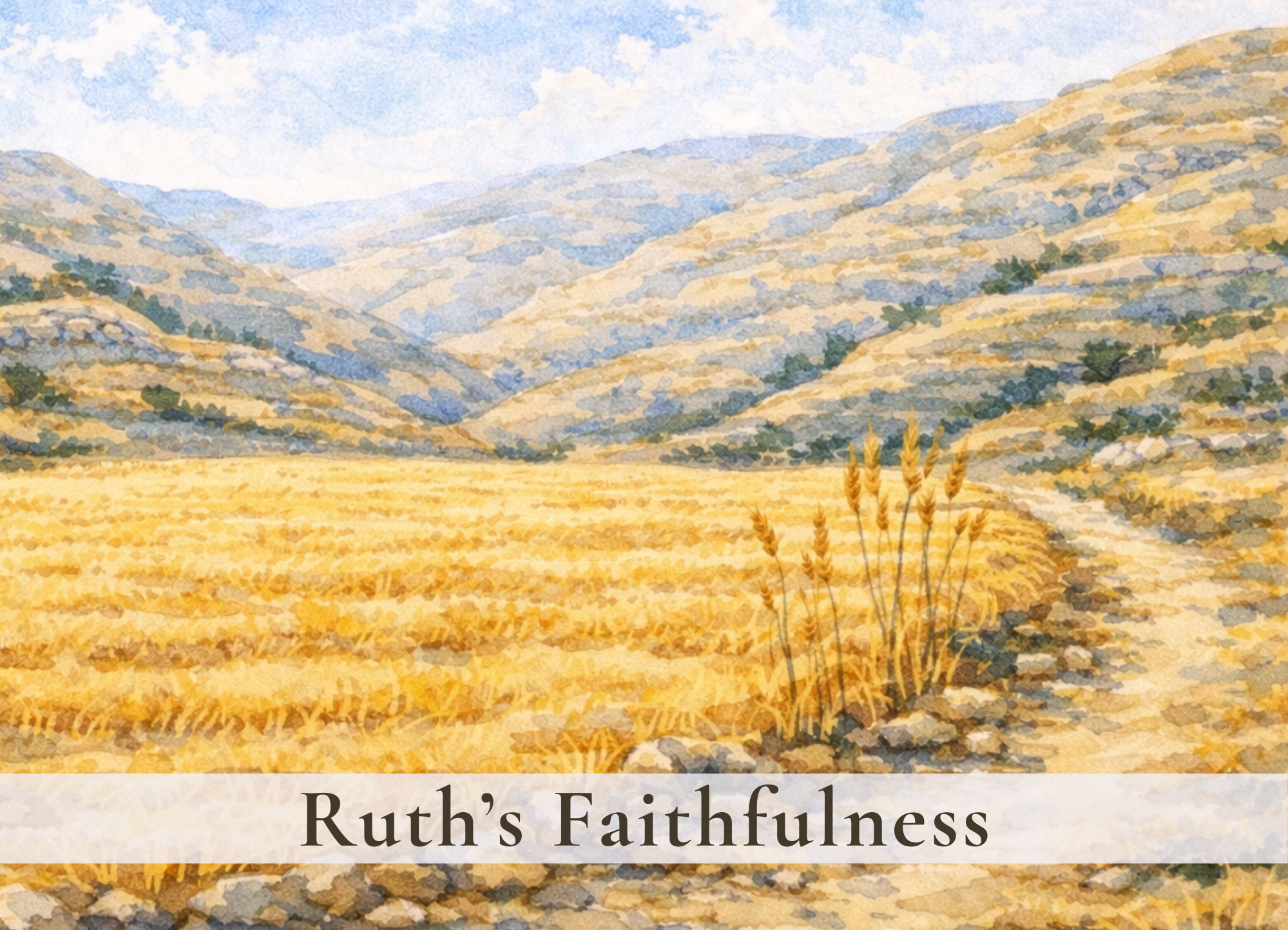 Ruth’s Faithfulness