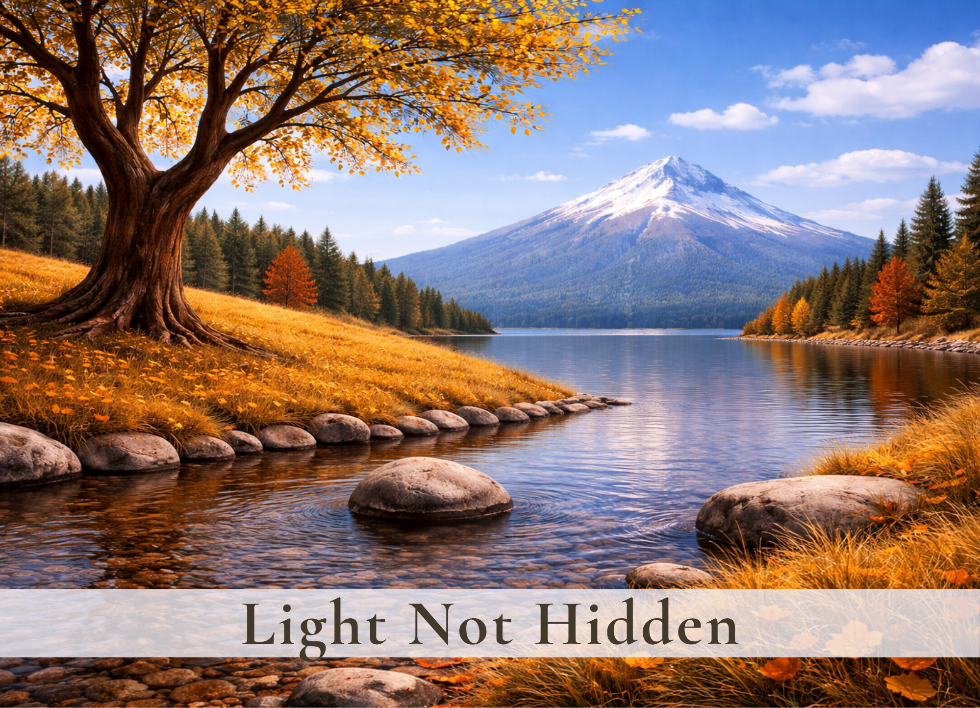Light That Cannot Be Hidden