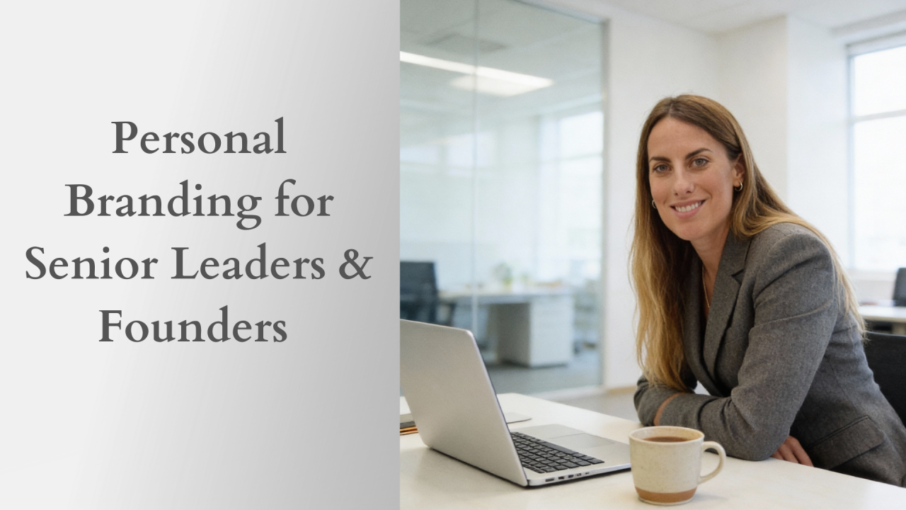 Personal Branding for Senior Leaders &amp; Founders