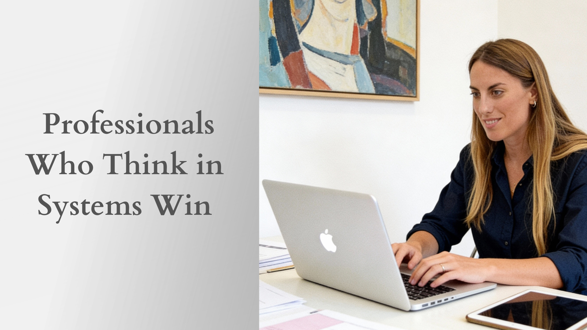 Professionals Who Think in Systems Win