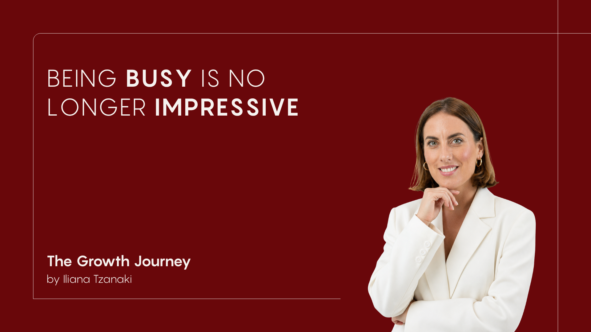Being Busy Is No Longer Impressive