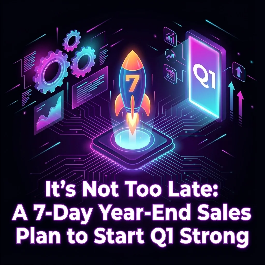 It's Not Too Late: A 7-Day Year-End Sales Plan to Start Q1 Strong