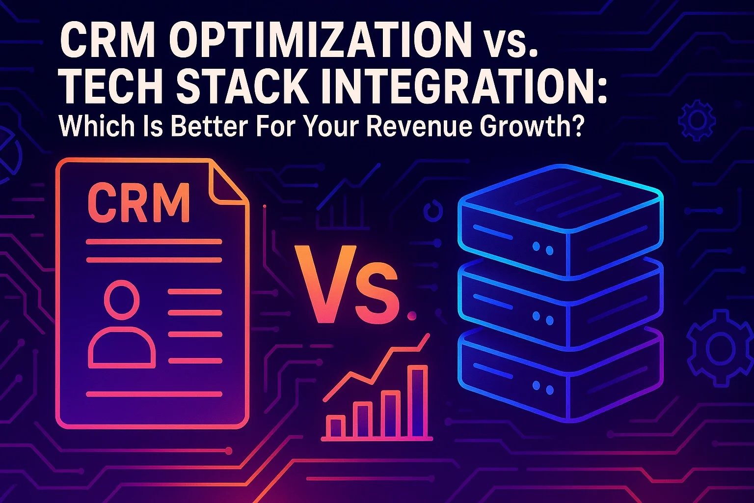 CRM Optimization vs. Tech Stack Integration: Which Is Better For Your Revenue Growth?