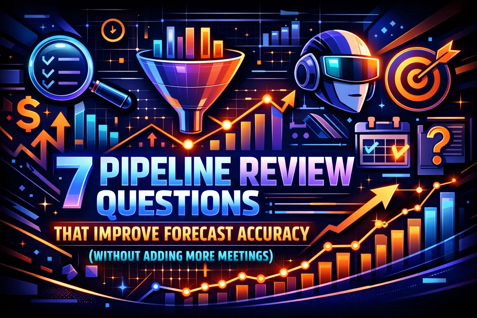 7 Pipeline Review Questions That Improve Forecast Accuracy (Without Adding More Meetings)