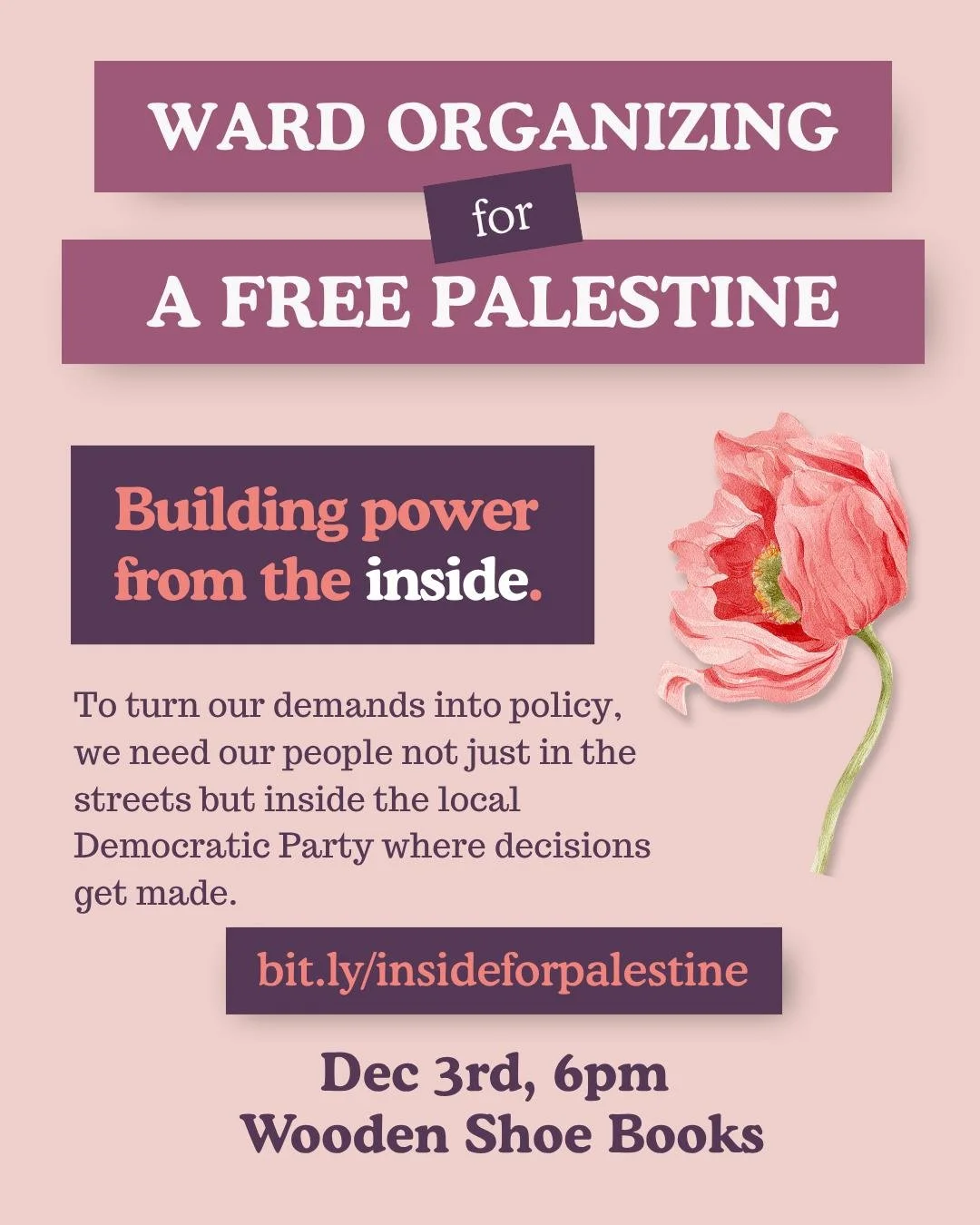 12/3 RSVP - Ward Organizing For A Free Palestine