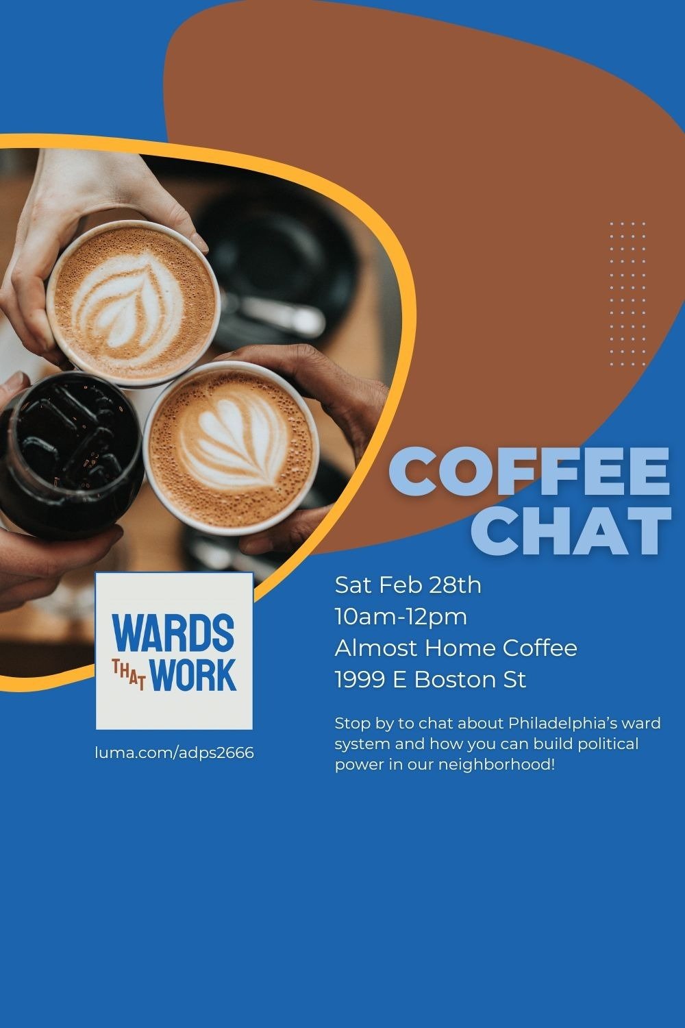 East Kensington Coffee Chat