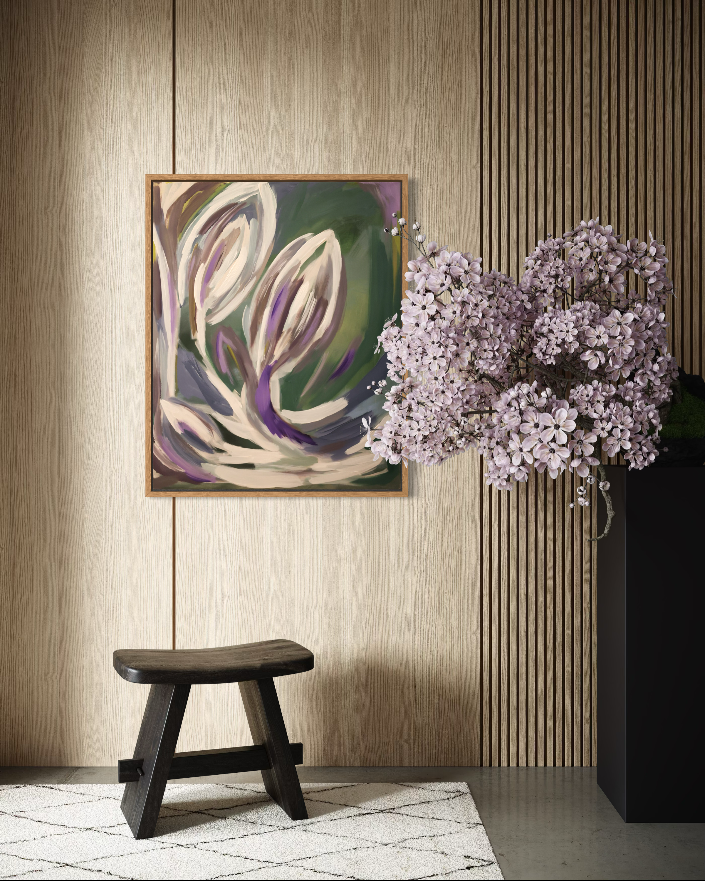 t u l i p e s violettes