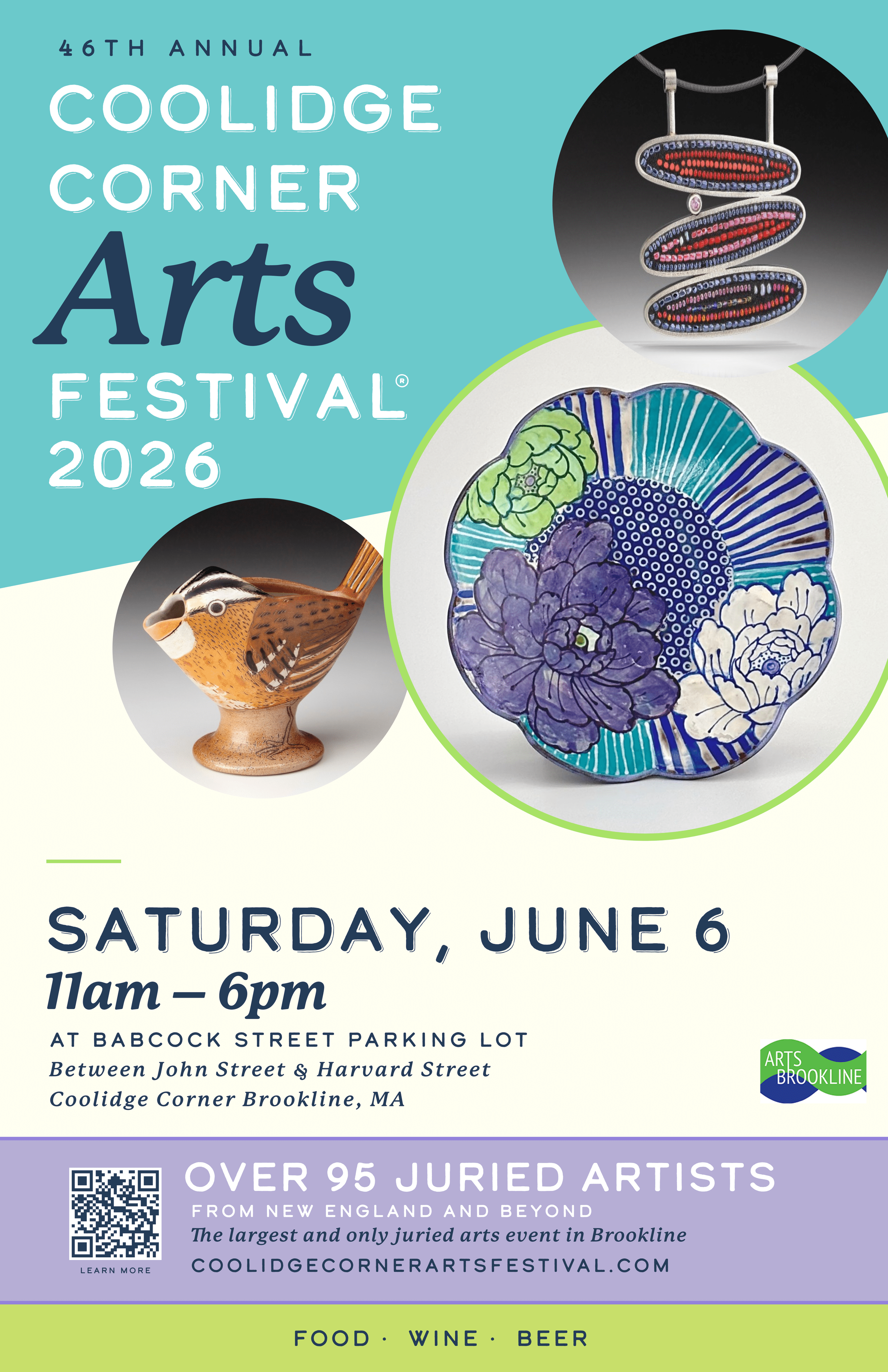 Come Visit Me at the Coolidge Corner Art Festival