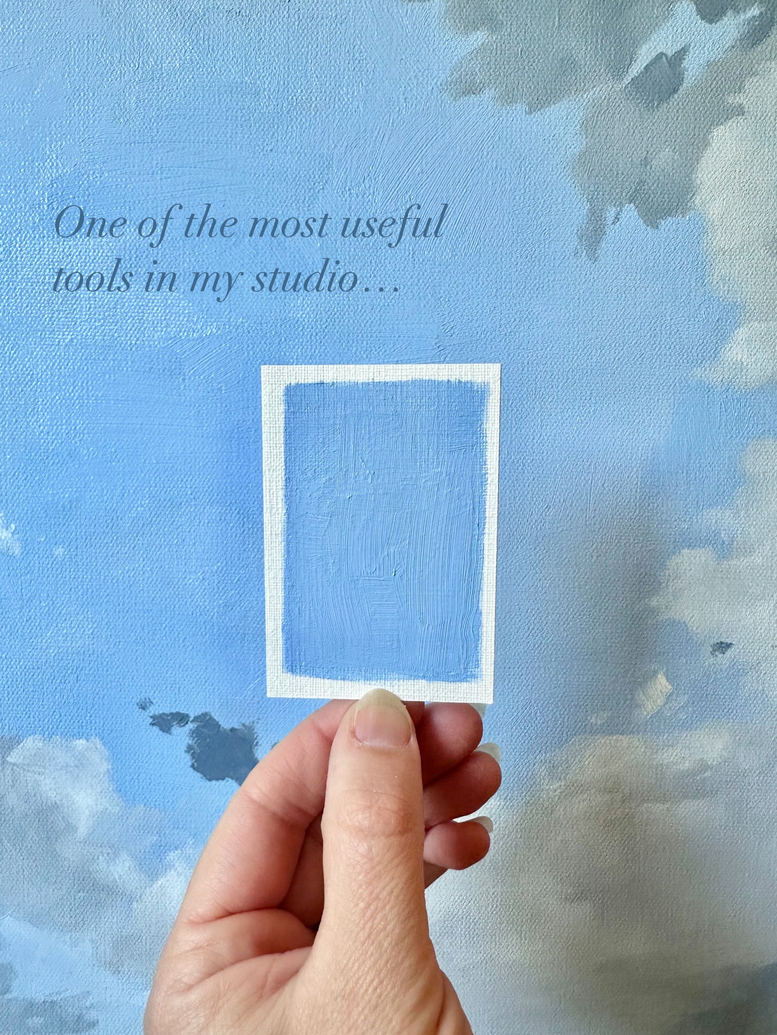 One of the most helpful parts of my painting process happens before the brush even touches the canvas.
I use hand-painted oil color swatches to help build and organize palettes for my landscape paintings &mdash; comparing subtle temperature shifts, t