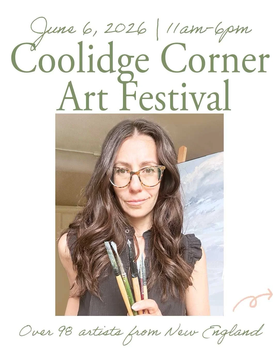 Come say hello at the Coolidge Corner Arts Festival!

There&rsquo;s something special about showing artwork in person that simply can&rsquo;t be recreated online. Paintings shift and glow in natural light, textures become visible, and viewers can exp