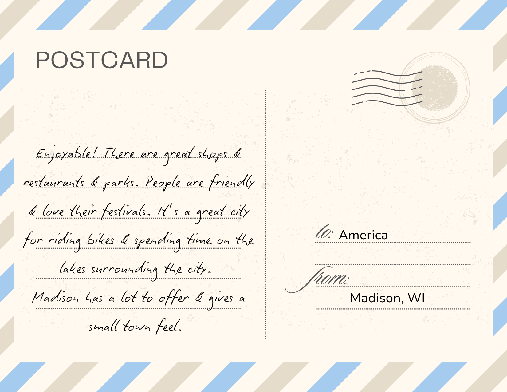 Click to read - Madison, WI