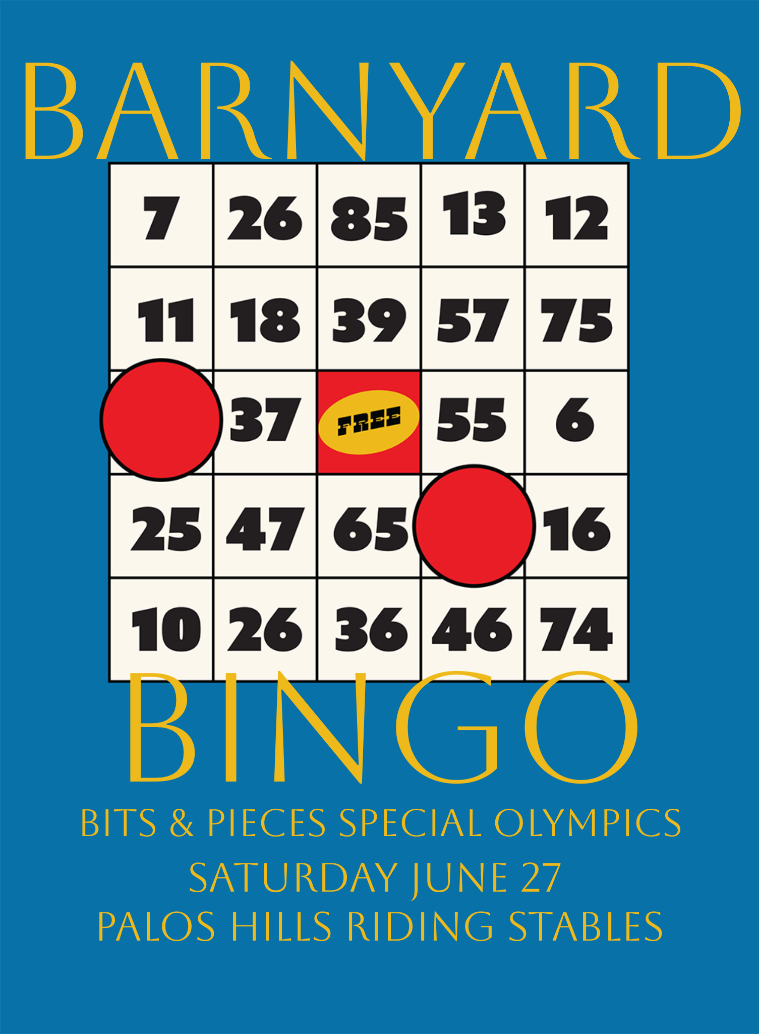 Barnyard Bingo