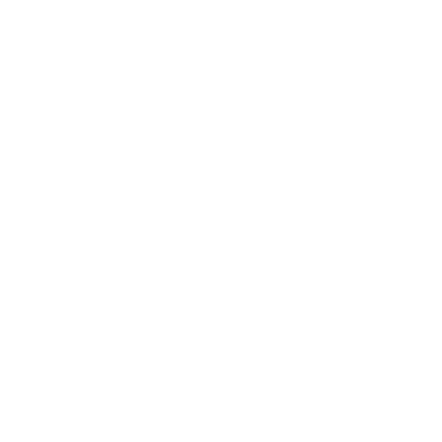 White outline of a four-tiered cake with bows and decorative icing, on a stand with curly legs, against a black background.