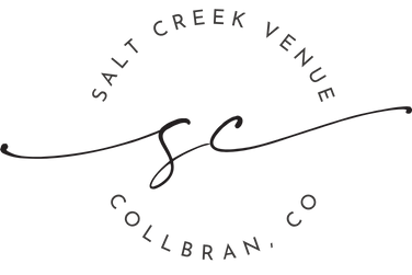 Logo for Salt Creek Vineyards, featuring a stylized 'SC' and circular text.