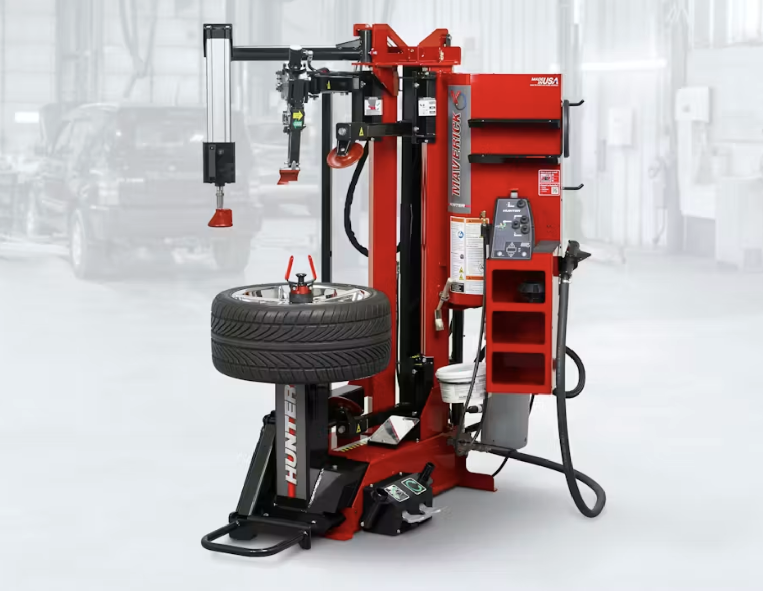 Hunter Maverick Tire Changer: Why the Right Equipment Protects Your Wheels