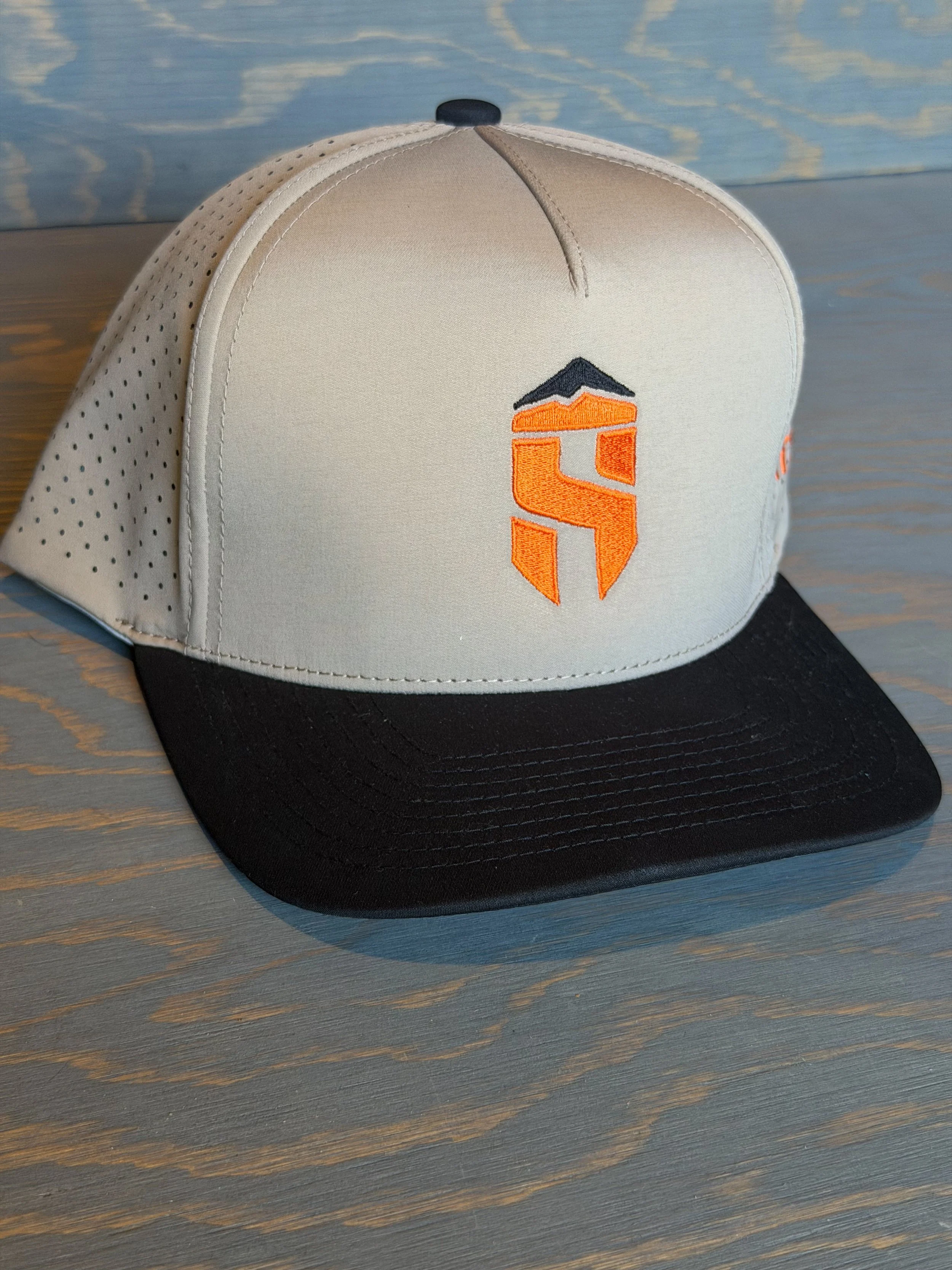 Black and Grey Trucker Cap