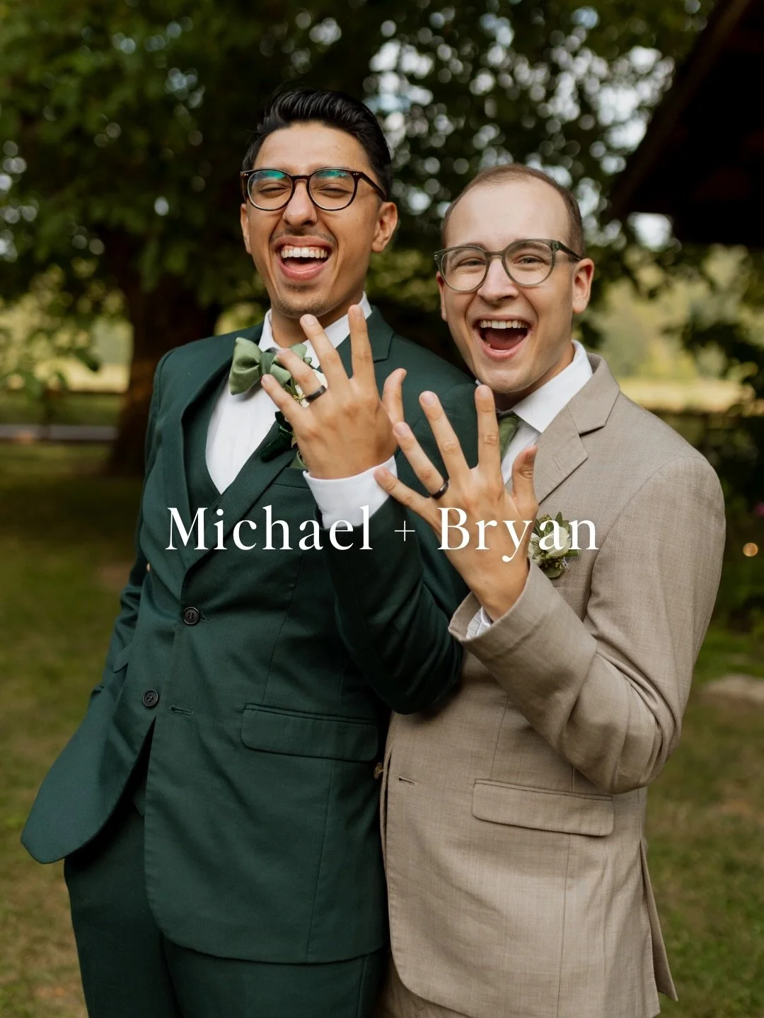 Michael and Bryan met in Washington during the COVID-19 pandemic. Michael had been battling cancer on and off for nearly eight years, and like so many others, both he and Bryan found themselves feeling lonely and isolated. 

They turned to online dat