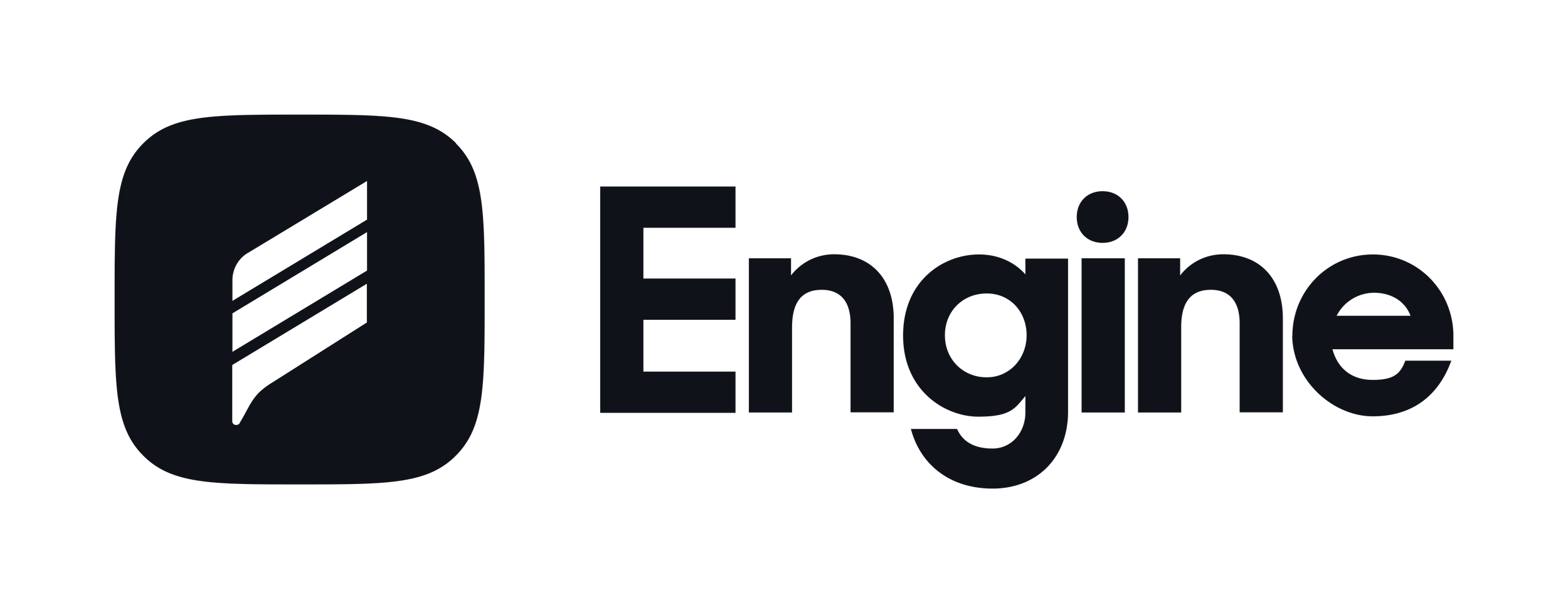 The word 'Engine' in black text with a square logo containing three diagonal lines
