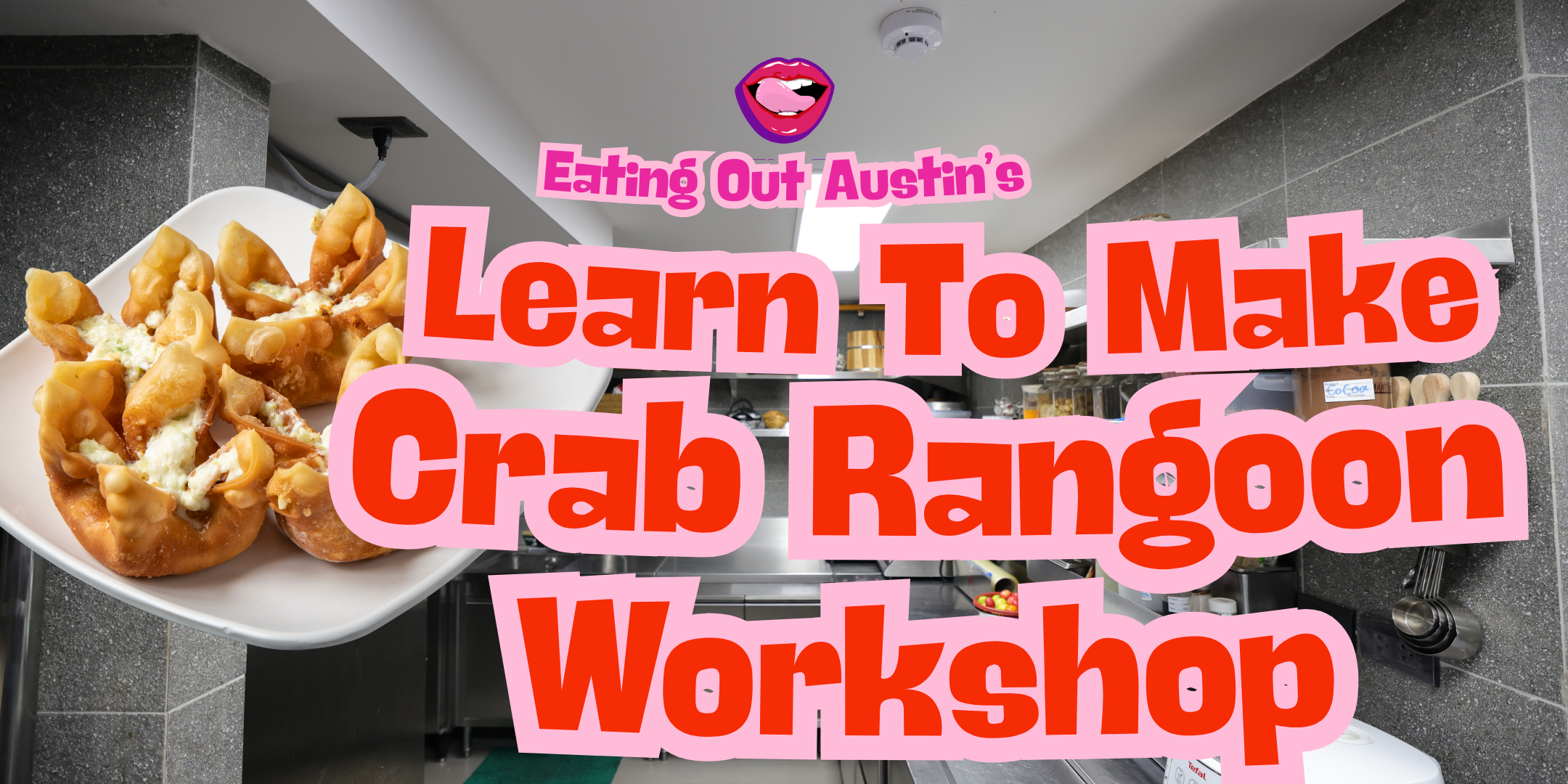 Crab Rangoon Cooking Class with Chef Erik John