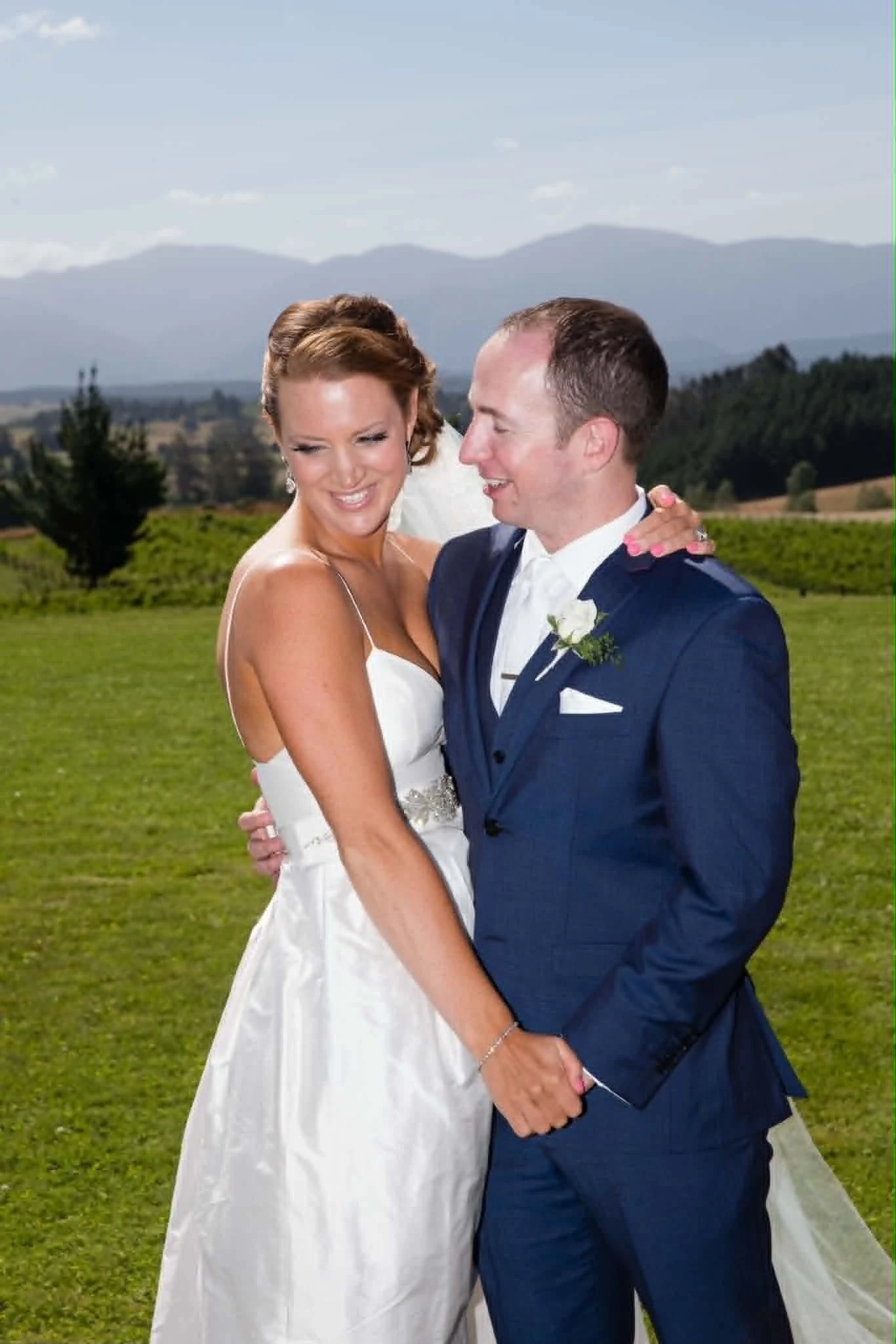 A happy married couple