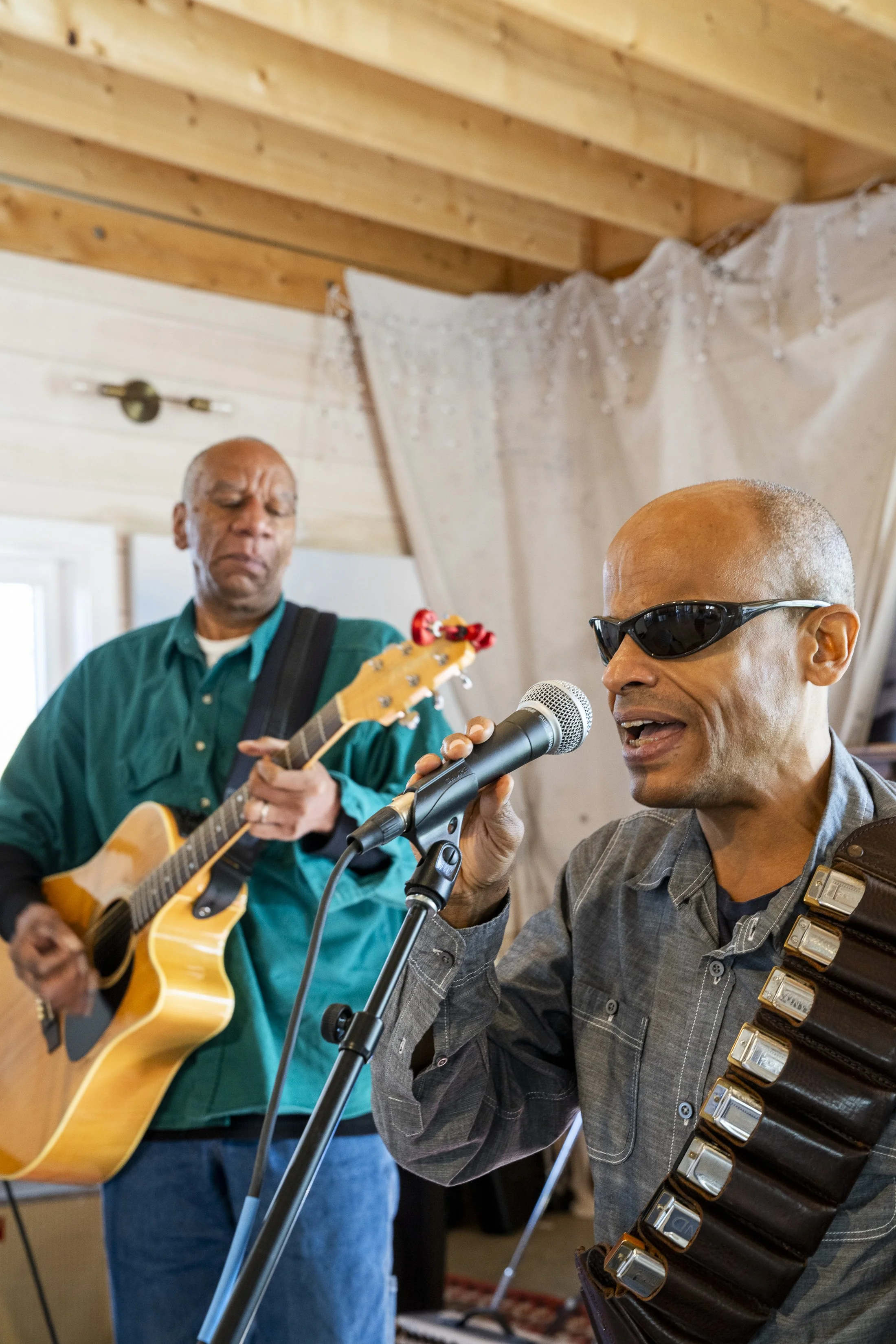 Bill Binford (left), Aaron Seglin (right)