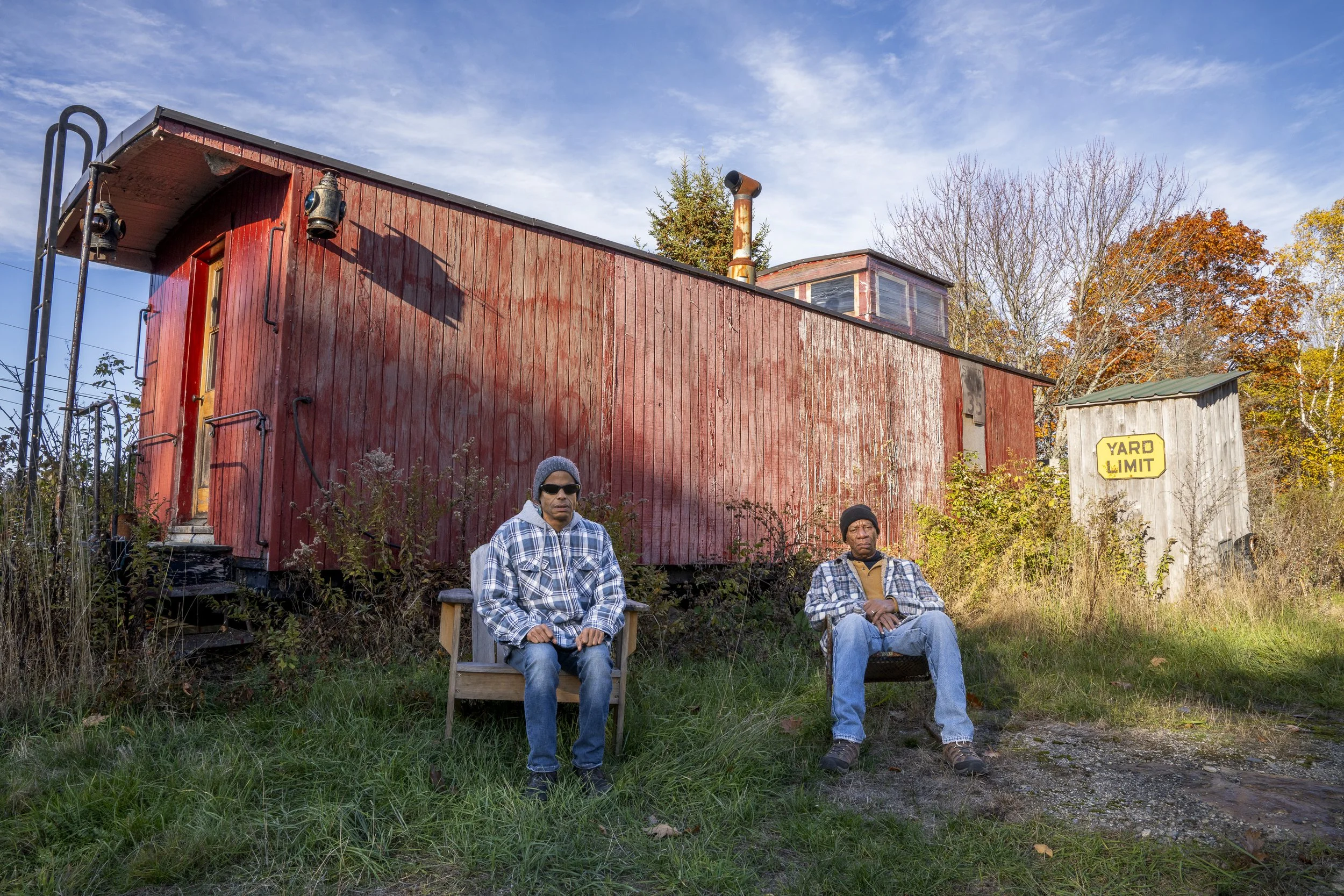 Aaron Seglin (left), Bill Binford (right)