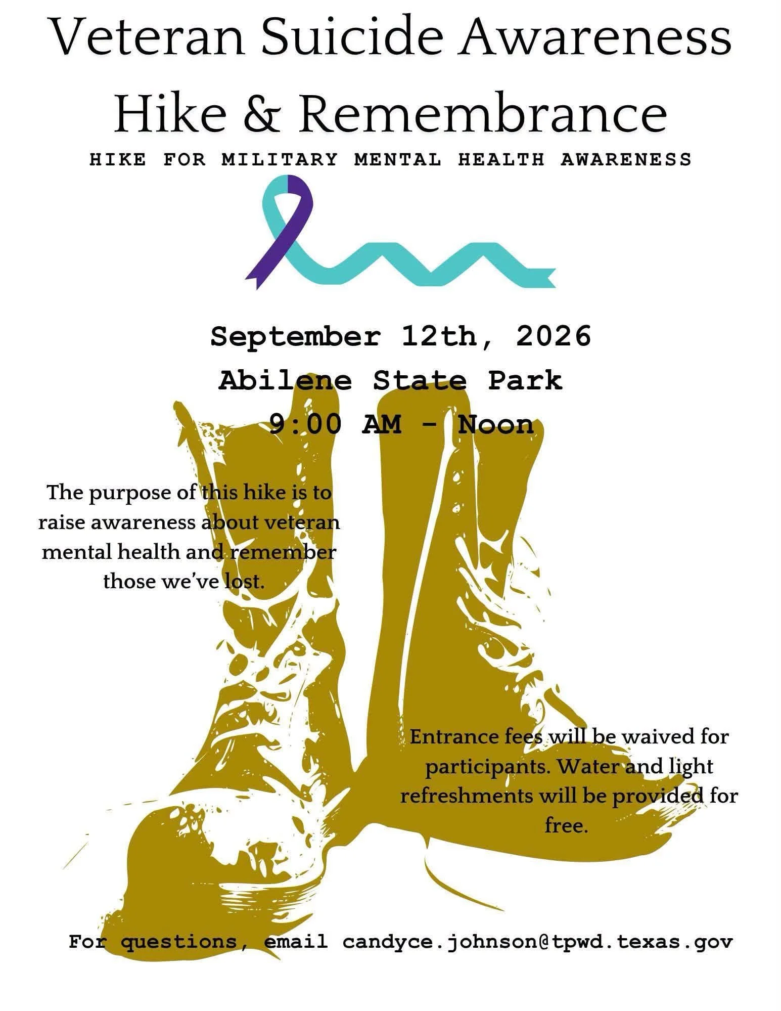 Suicide Awareness Hike & Remembrance 