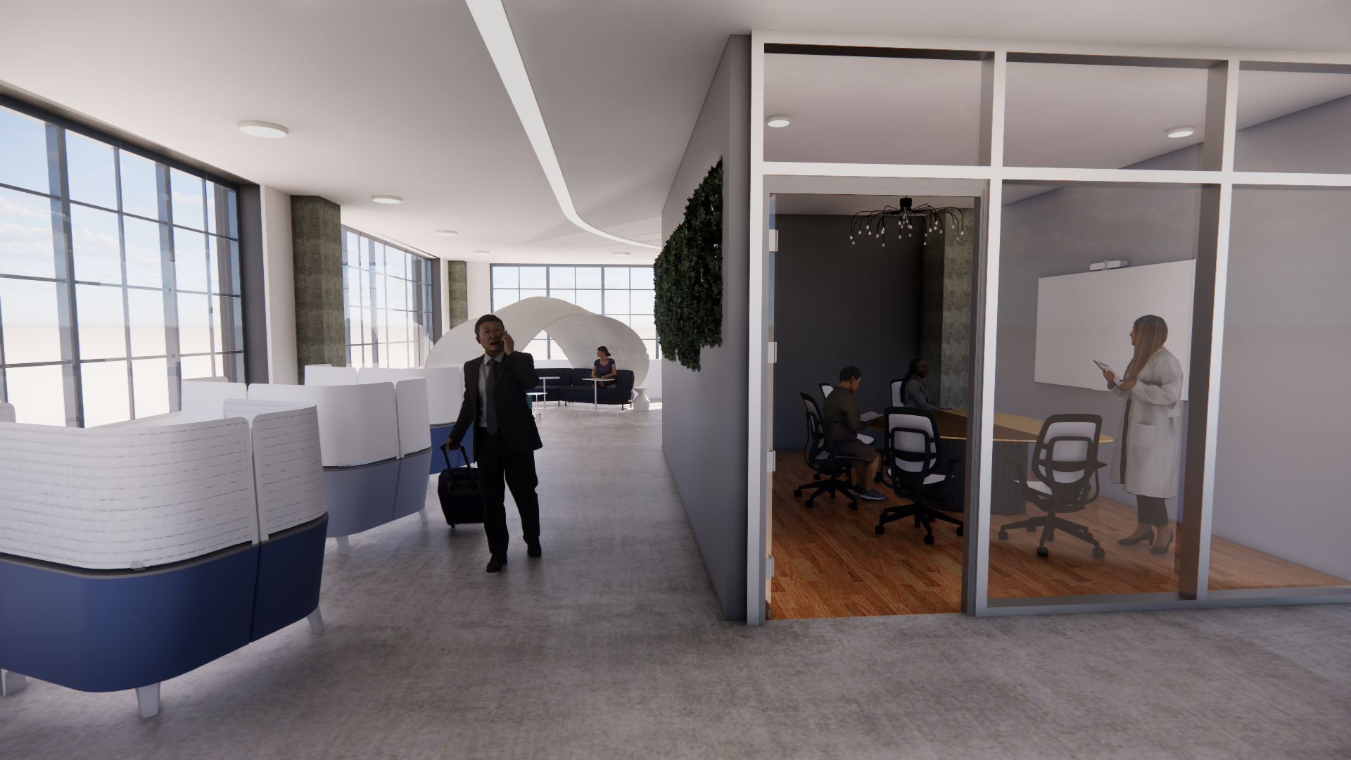 Working Areas (7th floor)