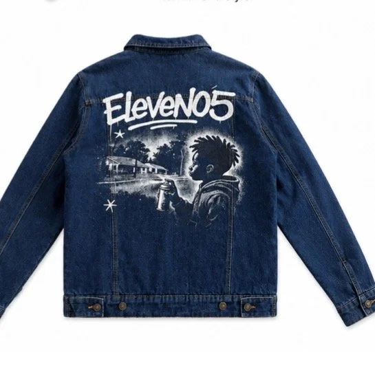 Graffiti Denim Jacket