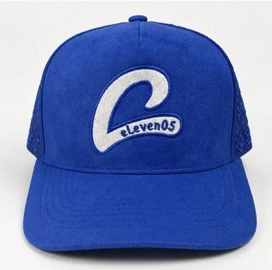 Royal Blue Suede Elven05 Logo Snapback