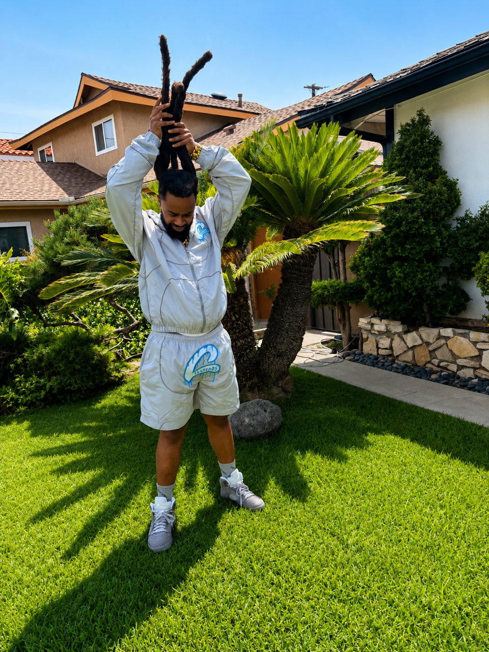 Eleven05 Reflective Tracksuit Short Set